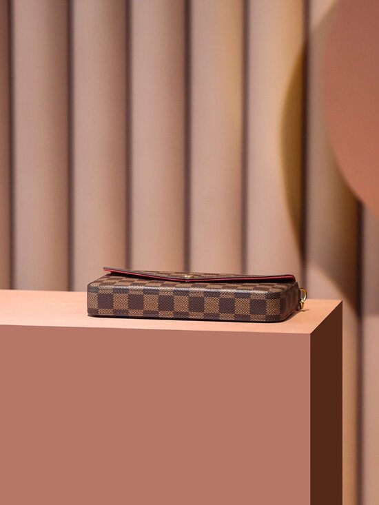 Louis Vuitton Felicie Pochette Damier Ebene Canvas 3-in-1 Crossbody